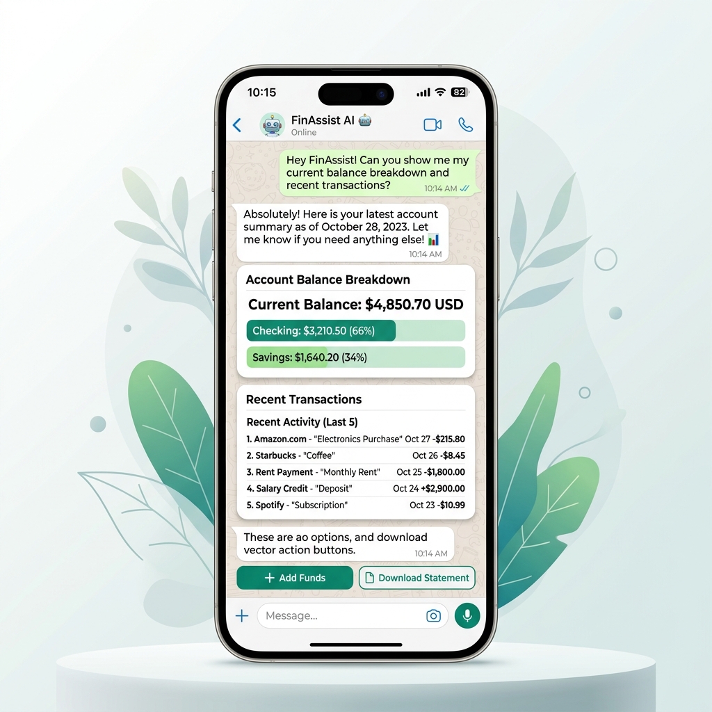 WhatsApp Bot Balance Check